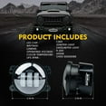 thumbnail image 5 of Xprite 4" 60W LED Fog Lights for Jeep Wrangler and More - High Output, Easy Installation, 5 of 8