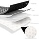 thumbnail image 4 of Almohadilla para asiento de coche, respaldo ventilado, confortable y fresca para el verano, universal para todas las estaciones, negra, 4 of 6