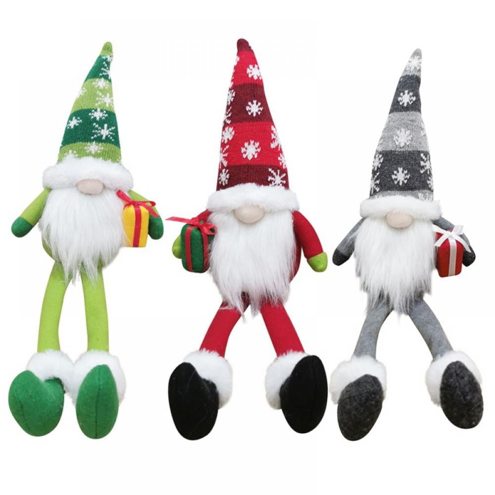 Christmas Gnomes Christmas Figurines Decorations Gnomes Plush Gnome Gifts Christmas Decoration