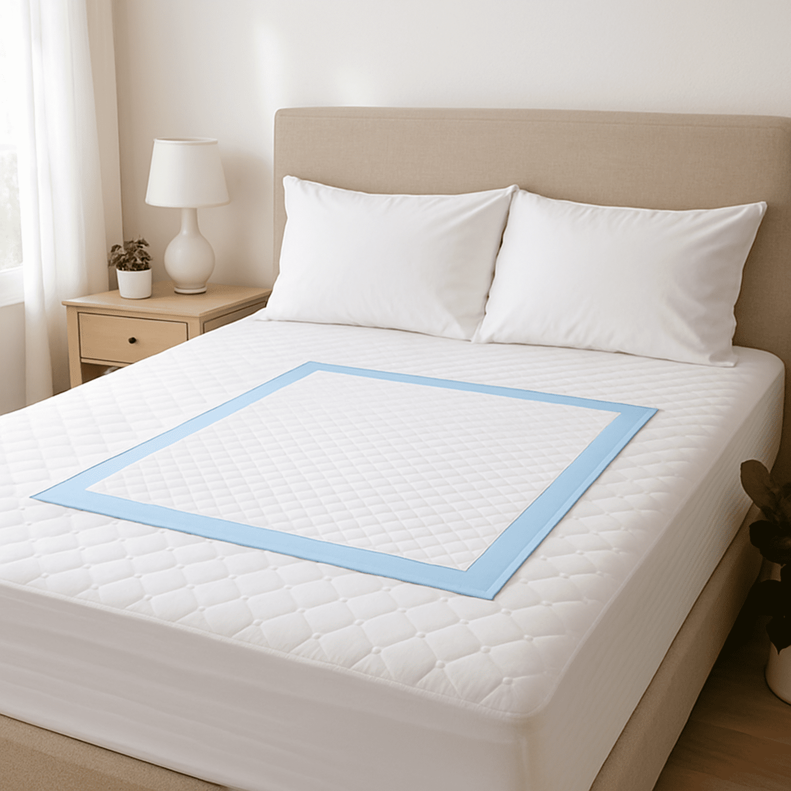 Metro Source 23" x 36" Disposable Underpads, 150 Count | Ultra Absorbent Leak-Proof Bed Pads