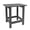 Grey, variant on Outdoor Side Table, HDPS Single Adirondack Side Table Weather Resistant, Outside Table for Adirondack Chair, Outside End Table for Patio, Pool, Deck, Porch, Patio or Indoor Use, Black