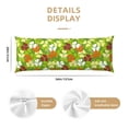 thumbnail image 3 of Balery St. Patrick's Day3 Funda Protectora para Almohada Corporal de Algodón Hipoalergénico con Cierre(55 x 21 pulgadas), Almohadas No Incluidas, 3 of 7
