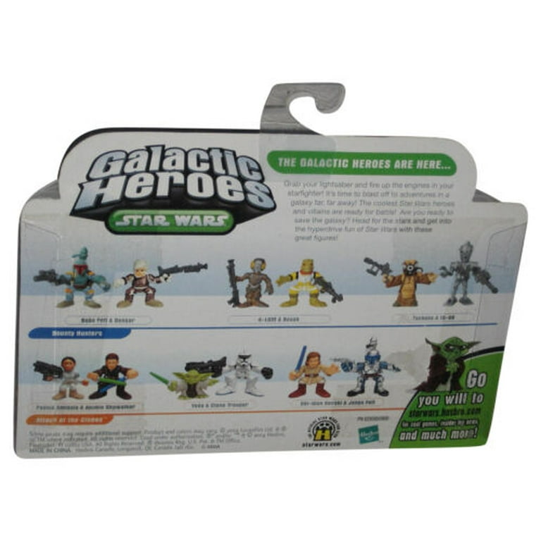 Star Wars Galactic Heroes (2004) IG-88 & Zuckuss Hasbro Figure Set