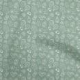thumbnail image 1 of oneOone Polyester Spandex Dusty Teal Green Fabric Travel Sewing Fabric By The Yard Printed Diy Clothing Sewing Supplies 56 Inch Wide, 1 of 4