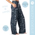 thumbnail image 3 of Hello Mello Breezy Does It Soft Lounge Pajama Pants, Sunset Spritz (Women's), 3 of 8