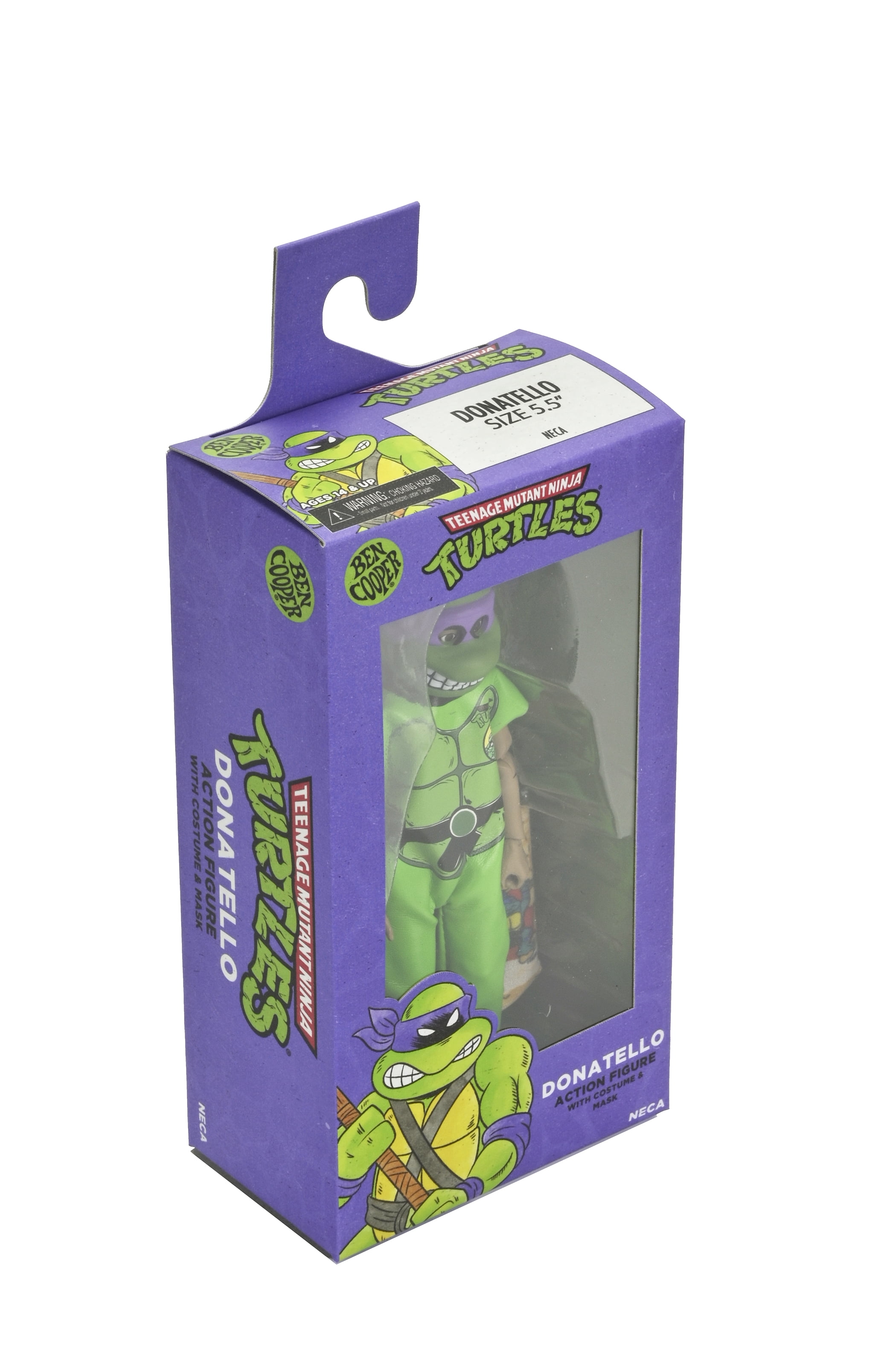 Teenage Mutant Ninja Turtles (1987 Cartoon) x Ben Cooper Costume Kids Collection - Donatello 6" Costumed Action Figure (Series 11)