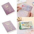 thumbnail image 2 of 10 Pcs Étui de Protection pour Passeport Étanche Multi-Cartes en Plastique PVC, 2 of 8