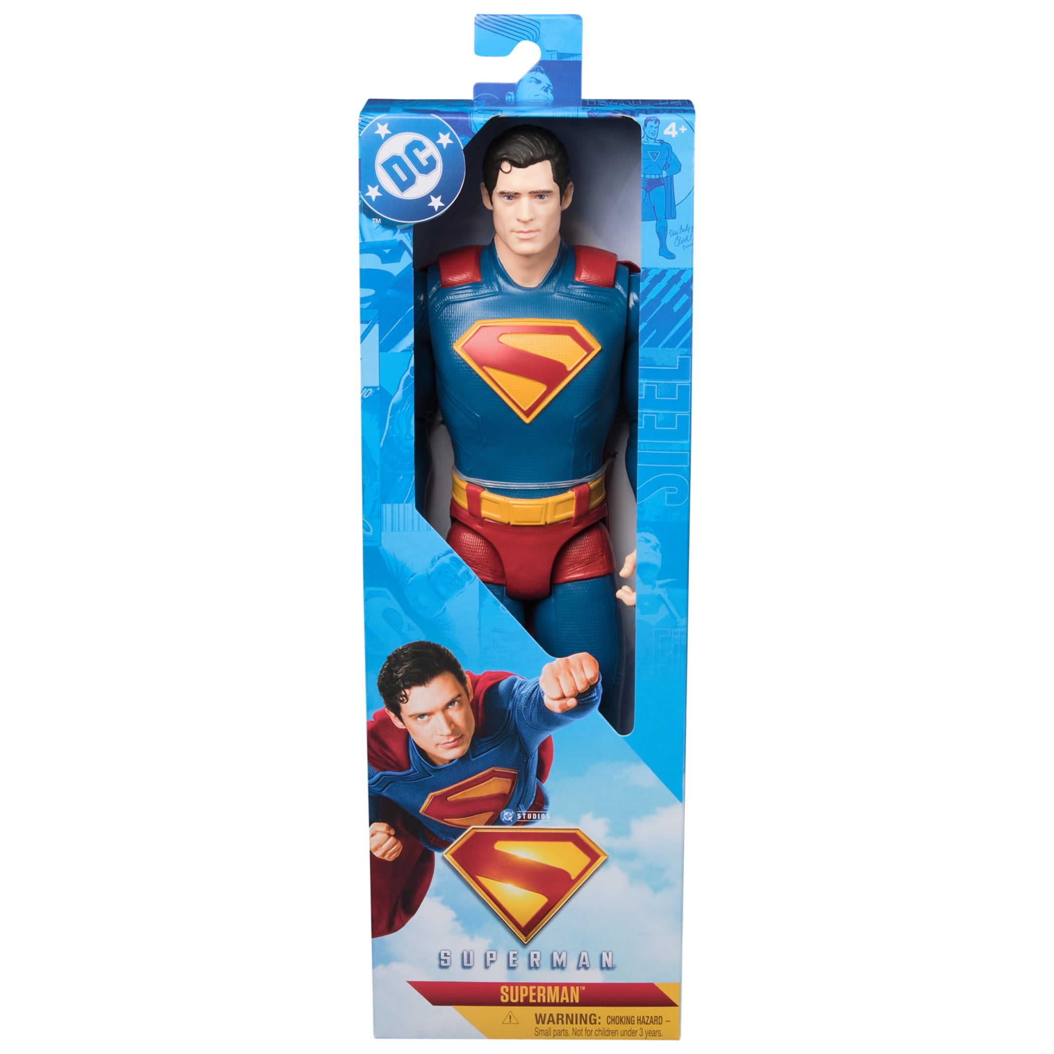 DC Comics SUPERMAN, 12-inch Superhero Action Figure, for Ages 4 & up