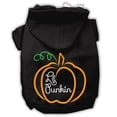 thumbnail image 3 of Halloween Pet Dog  Cat Hoodie Screen Printed, "Lil Punkin", 3 of 8
