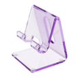thumbnail image 1 of Soporte para teléfono OfficeGoods acrílico estético morado 10-20 cm, 1 of 8
