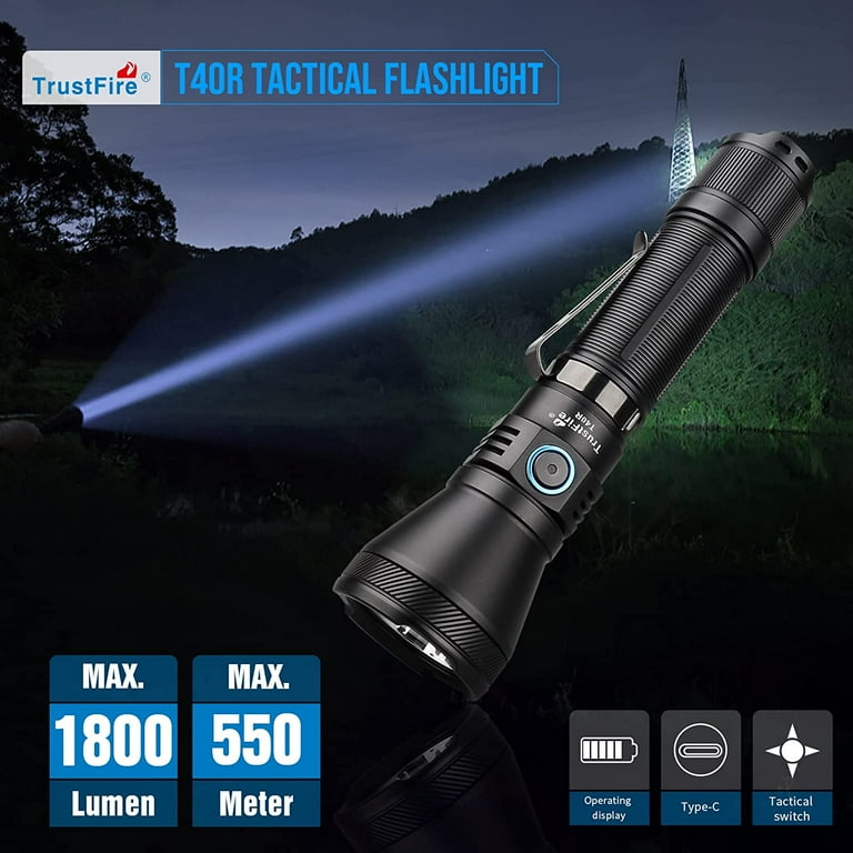 Trustfire flashlight on sale