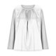 thumbnail image 5 of Mujeres de Manga Larga Tops Casual de Moda Gradiente Impresión Cuello Redondo Plegado Tamaño Superior para Uso Diario Y de Fiesta, 5 of 5