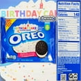 thumbnail image 5 of Family Size Birthday Cake Oreo Bulk Pack - 2 Individually Sealed 17 Ounce Trays - 100% Sustainably Sourced Cocoa - On The Go Snacks, Lunches, Movies in Cornershop Confections Pack, 5 of 5