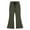 Green, variant on Rolanko Girls Flare Wide Leg Sweatpants Elastic Waist Bell Bottoms Pants for Kids Sweats with Pockets 5-12Y