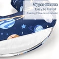 thumbnail image 3 of Funda de almohada de lactancia, paquete de 2 unidades, suave para bebés, niños y niñas, 3 of 7