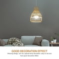 thumbnail image 3 of SEWCHICS Light Shades Ceiling Living Room Handwoven 1Set, 3 of 6