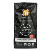 Kicking Horse Coffee Organic Ground Smart Medium Roast, Ground Coffee, 10 Oz, Bag