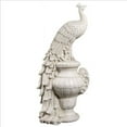 thumbnail image 6 of Design Toscano Staverden Castle Peacock on an Urn Garden Statue by artist Henk van der Eljk, 6 of 8