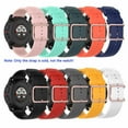 thumbnail image 5 of BotaniNest [22mm] Silicone Sweatproof Smartwatch Band For Various BoNeng POLAR Models Sturdy  Breathable Adjustable And Stylish, 5 of 7