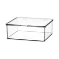 thumbnail image 3 of kowaku Organizer Bin Tea Cup Storage Box Storage Bin Decor Dustproof Sundries Box Saver Box for Supplies Gift Dining Room Short S, 3 of 9