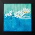 thumbnail image 2 of Herbert, Isabelle 15x15 Black Modern Framed Museum Art Print Titled - Fleurs d azur I, 2 of 5
