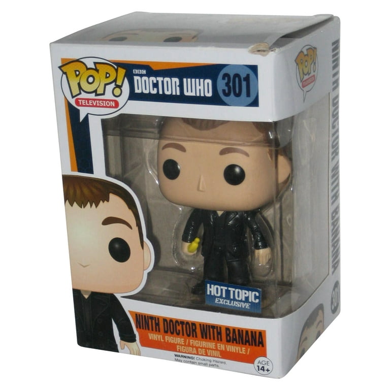 Doctor Who Ninth Doctor with Banana Television Funko POP Vinyl Figure 301
