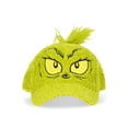 thumbnail image 2 of The Grinch Girls Baseball Cap, Green, 2 of 3