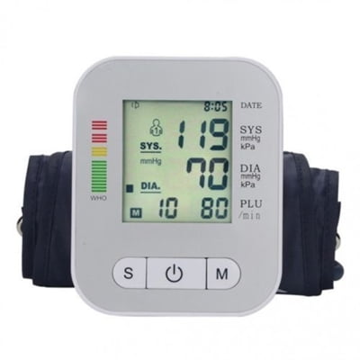 EHM Full Automatic LCD Digital Upper Arm Blood Pressure Monitor with Arm (Best Digital Blood Pressure Monitor For Home Use In India)