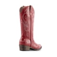 thumbnail image 2 of DREAM PAIRS Women's Western Cowboy Boots, Mid-Calf Cowgirl Boots with Chunky Heel & Embroidered Stitching Wide Width, 2 of 6