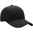 thumbnail image 3 of wholesale bulk lot 12-pack baseball cap adjustable size plain blank solid color, 3 of 3