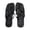 Black, variant on Summer Unisex Beach Sandals With Sole for Outdoor Wear Lightweight Flip Flops Season Open Toe Casual Footwear