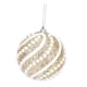 thumbnail image 2 of Adorno navideño de bola de 8 cm, accesorio decorativo, irrompible. Amarillo, 2 of 7