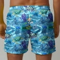 thumbnail image 5 of Hicidod Swimming Trunks for Men Quick Dry Loose Fit Casual Swim Shorts Summer Print Bech Swimwear Bathing Trunk with Pockets, 5 of 6