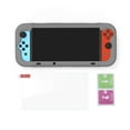 thumbnail image 6 of Teyomi Nintendo Switch Console Silicone Case with Tempered Glass Screen Protector and 2 Game Card Storage Slots for KidsNon-Slip, Non-Scratch Gaming Grip Case Perfect Gift for Kids-Gray, 6 of 8