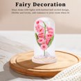 thumbnail image 1 of Luz De Noche Adornos de tejido de lana con luz nocturna de lirio de los valles de simulación LED (rosa), 1 of 8