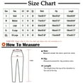thumbnail image 3 of qolati Women’s Skinny Bell Bottom Jeans High Waisted Stretch Tummy Control Flared Jeans Casual Wide Leg Long Denim Pants with Pockets, 3 of 5