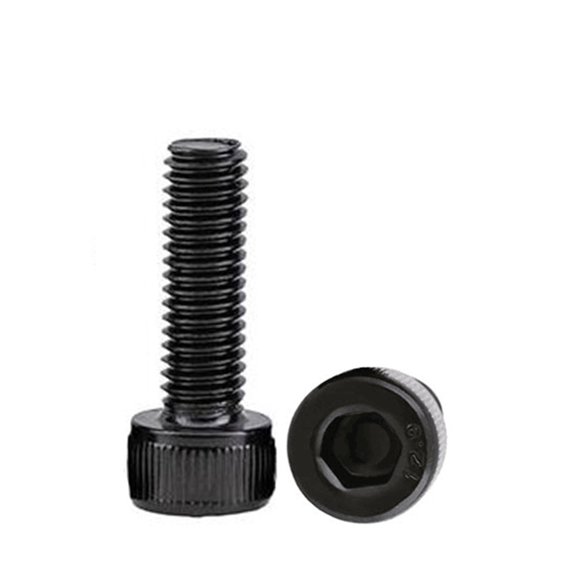 100pcs M3 x 14mm 12.9 Grade Alloy Steel Hex Socket Head Cap Screws Bolts,Black Oxide Finish
