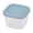 Blue, variant on Silicone Food Storage Containers,Small Snack Containers with Lids,Reusable Meal Prep Storage Box,Stackable Mini Containers with Lids,Salad Dressing Container,Freezer Food Containers,Khaki