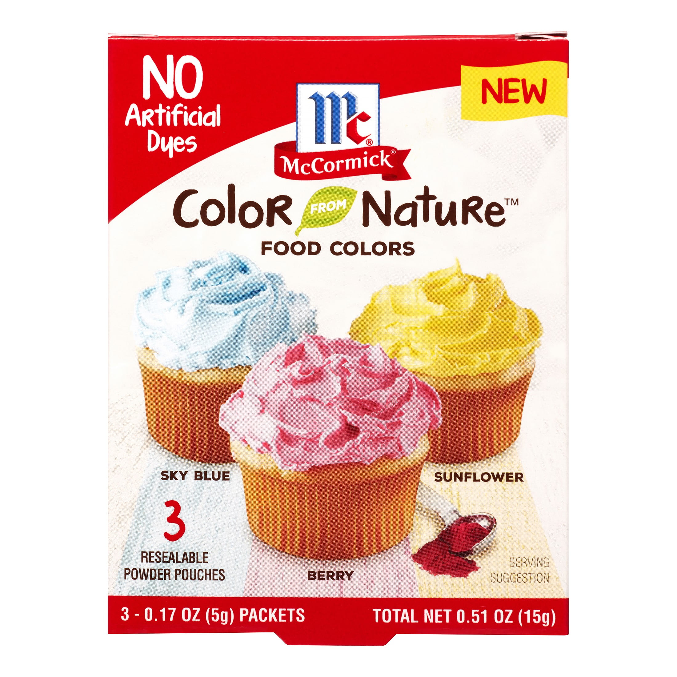 McCormick Natural Food Coloring, 0.51 oz by Mccormick