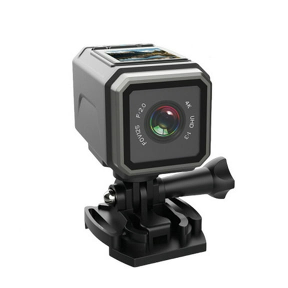 4K Ultra HD WiFi Camera with LCD Screen Waterproof Sports Camera Motorcycle Cam Bicycle Cycling Riding Recorder Camera