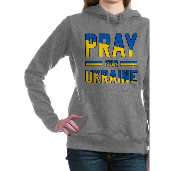 CafePress - Pray For Ukraine Sweatshirt - Pullover Hoodie, Classic & Comfortable Hooded Sweatshirt