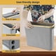 thumbnail image 3 of Toilet Paper Container, Toilet Paper Container for Bathroom Toilet Paper Storage Container with Lid, Toilet Paper Organizer Basket., 3 of 5