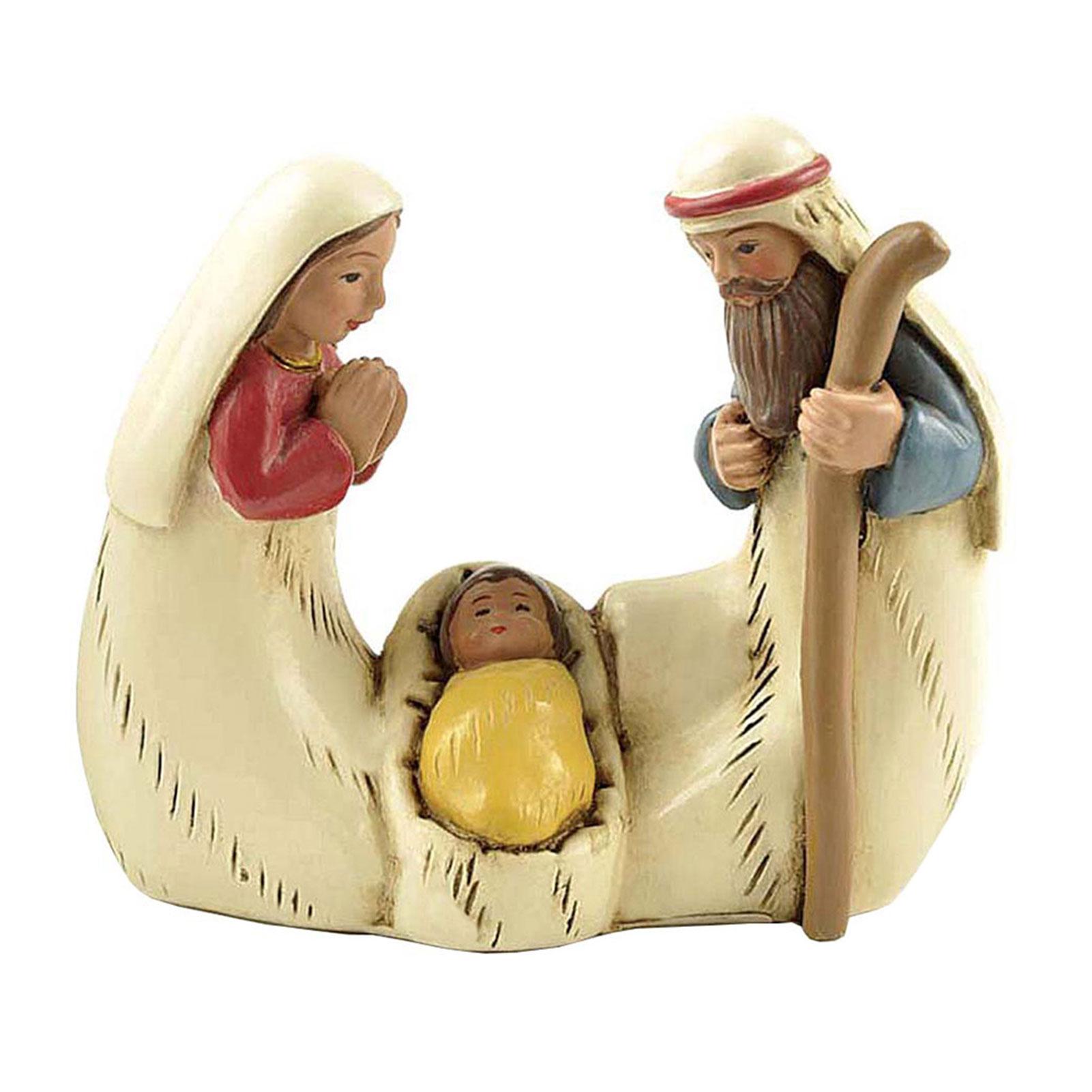 Icy Craft Large Six-Piece Nativity Set