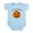 Sky Blue, variant on CafePress - Little Pumpkin Infant Bodysuit - Baby Light Bodysuit, Size Newborn - 24 Months