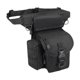 thumbnail image 2 of Bolsa de pierna, riñonera, organizador de almacenamiento, bolsa portátil para cadera, utilitaria, riñonera para muslo, para viajes, ciclismo, Negro, 2 of 8