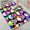 Colorful Sugar Skull, variant on 1pc Retro Sunburst Design Bathroom Rug Bathroom Decor and Accessories- Durable,Anti Slip,And Quick Drying,Suitable For Bathrooms,Bedrooms,Kitchens,And Laundry Rooms - Washable Bathroom Mat