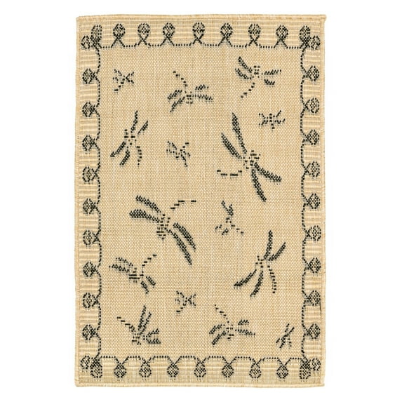 Liora Manne Terrace Dragonfly Indoor/Outdoor Area Rug