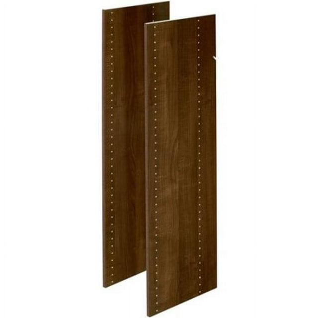 Easy Track RV1447-TON Panneaux Verticaux de 48 Po, Truffe - Pack de 2