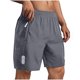 thumbnail image 1 of pstuiky Pantalones cortos de gimnasio para hombre, Pantalones cortos casuales de cintura elástica con bolsillos sólidos para hombre, pantalones cortos rectos, pantalones deportivos, 1 of 3