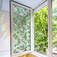 thumbnail image 5 of Hotiary 3D Static Cling Window Film Self Adhesive Window Covering Decorative Green Leaves Privacy Film for Window, 17.7"x39.4", 5 of 8
